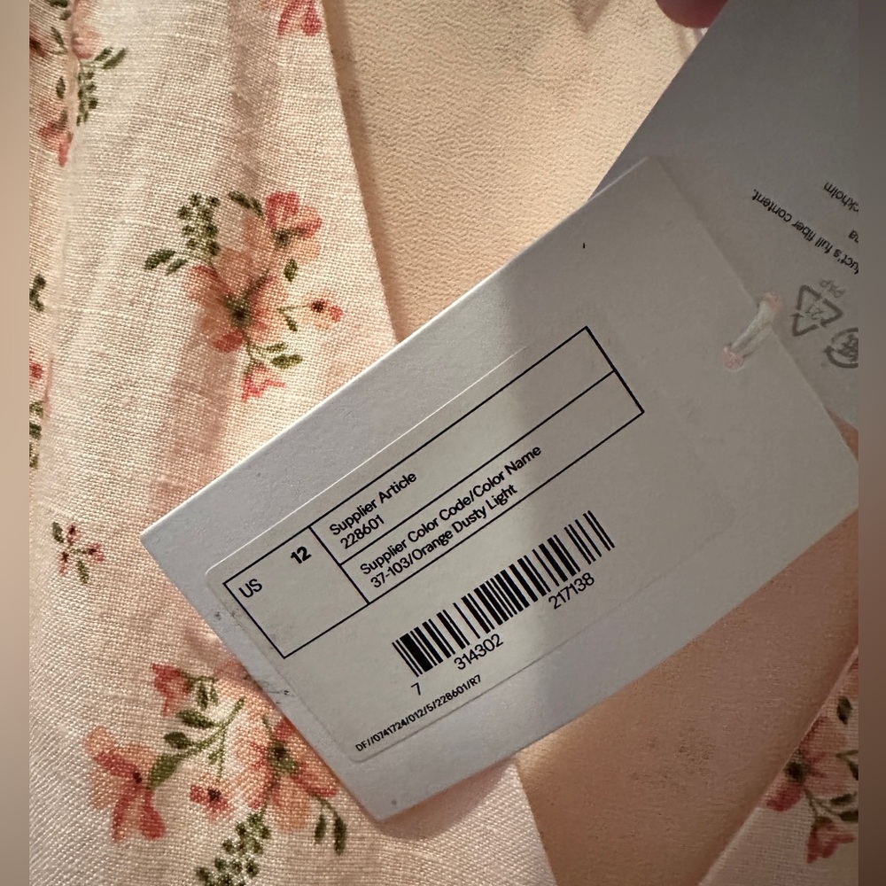 Floral Wrap Dress in Pink - Picture 3 of 4